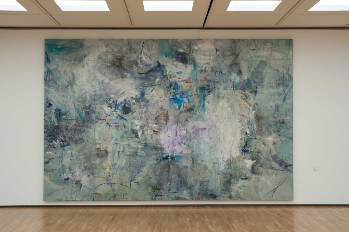 《水蒸気》　2013年　ミクストメディア、油彩、キャンバス　453.0×701.0 cm　撮影：森眞一